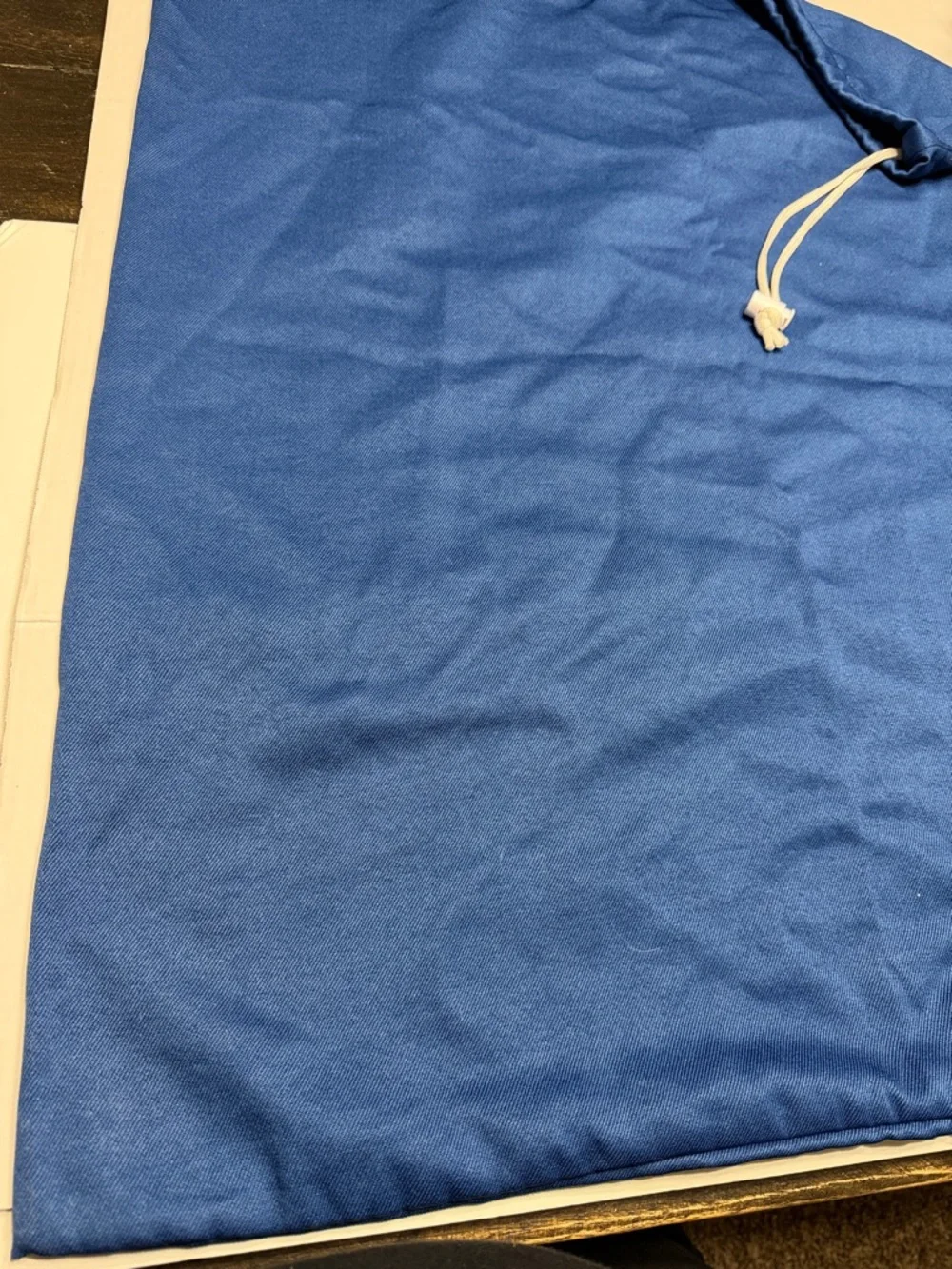 Large Blue Drawstring Dust/Storage Bag